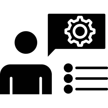 iş ve teknoloji daire simgeleri