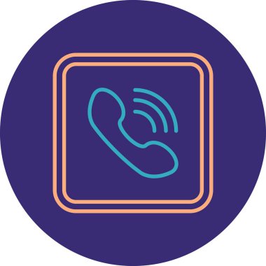 vektör telefon simgesi