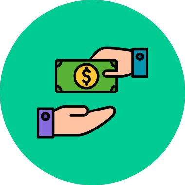 Dolar işareti vektör illüstrasyonuName