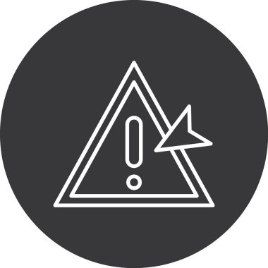 ok simgesinin vektör illüstrasyonu