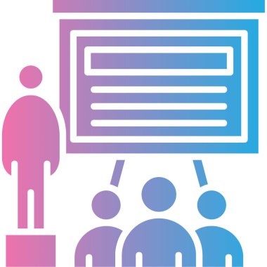 iş simgesi vektör illüstrasyonu