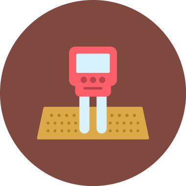 Kaykay simgesi vektör illüstrasyonu