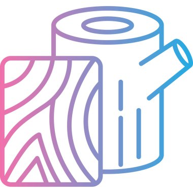 Tuvalet kağıdı. Basit tasarım