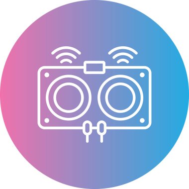 Kamera. Web simgesi basit illüstrasyon