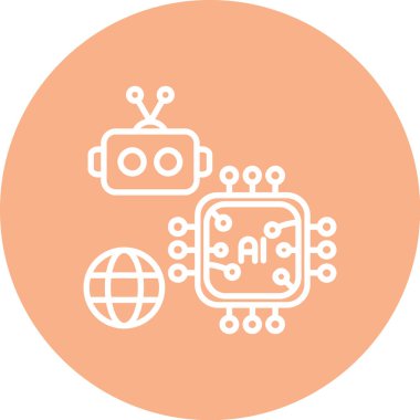 seo modern simgesinin vektör illüstrasyonu