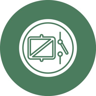 Modern teknoloji kavramının vektör simgesi