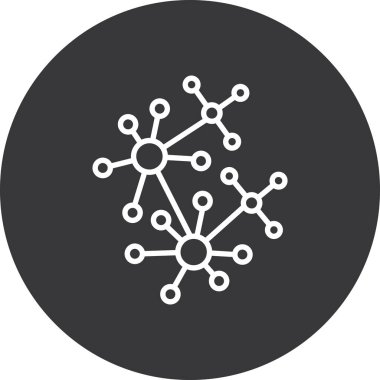 ağ simgesi. Vektör illüstrasyonu