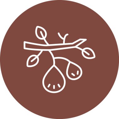 Gıda simgesinin vektör illüstrasyonu