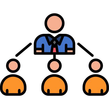 Lider Simge Vektör İllüstrasyonu