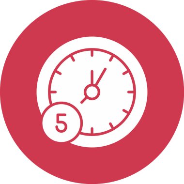 Kronometre vektör çizgisi simgesi