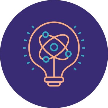 Modern bir simgenin vektör illüstrasyonu