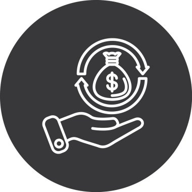 para simgesi vektör illüstrasyonu