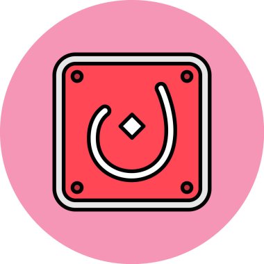 Modern b 'nin vektör illüstrasyonu eksik simgesi