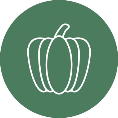 Benzersiz sebze vektörü sembolü