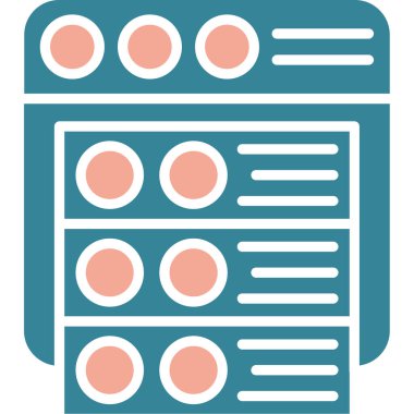 iş simgesi, vektör resimleme