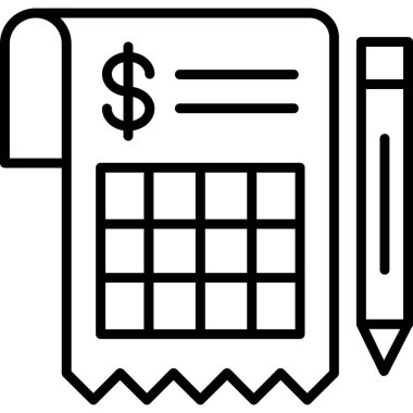 hesaplama hesaplama simgesi ana hat biçiminde