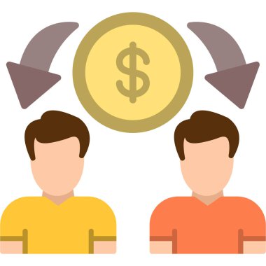 iş ve finans simgesi