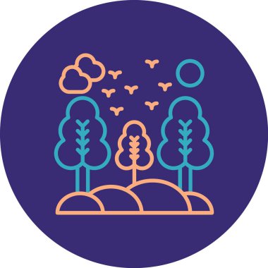 Bulut simgesi vektör illüstrasyonu