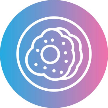 Modern simgenin vektör illüstrasyonu