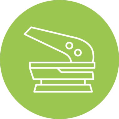 Demir ikon vektör illüstrasyonu