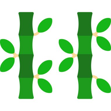 Yaprak simgesinin vektör illüstrasyonu