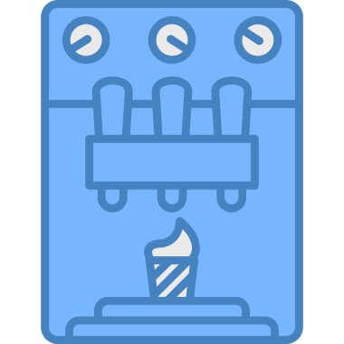 Modern b 'nin vektör illüstrasyonu eksik simgesi