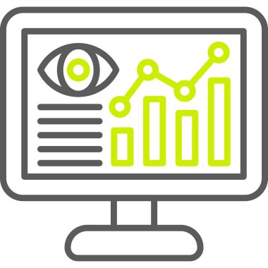 seo modern simgesinin vektör illüstrasyonu