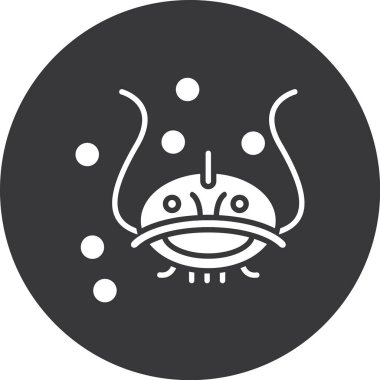 Modern simgenin vektör illüstrasyonu