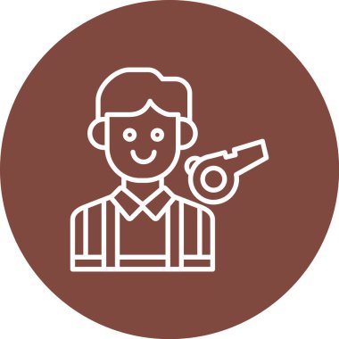 Bir insan simgesinin vektör illüstrasyonu