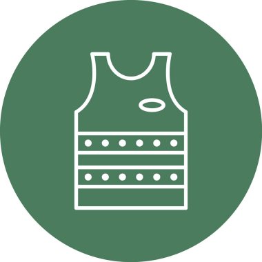 Bir b eksikliği simgesinin vektör çizimi