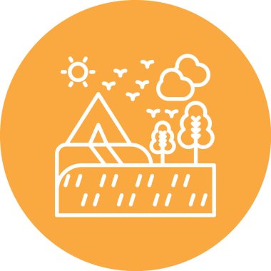 Hava simgesinin vektör illüstrasyonu