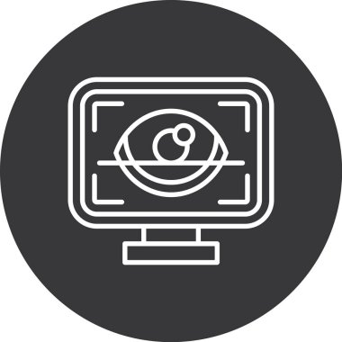 seo modern simgesinin vektör illüstrasyonu