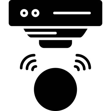 Kablosuz. Web simgesi basit illüstrasyon