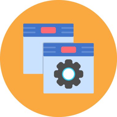 veri depolama vektörü simgesi