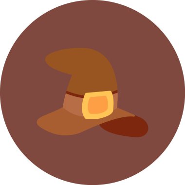 Şapka ikonu. vektör illüstrasyonu