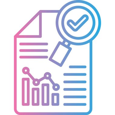 Belge. Web simgesi basit illüstrasyon