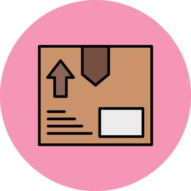 Dosya biçim simgesinin vektör illüstrasyonu