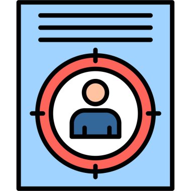 iş simgesi vektör illüstrasyonu