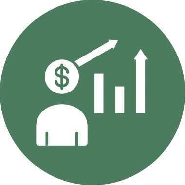 iş grafiği vektör simgesi