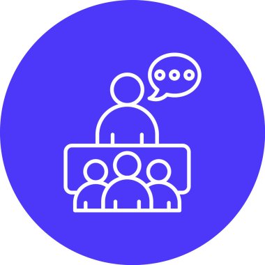 grup insanları kişisel ve ticari kullanım için simge simgesi vektör çizimi..