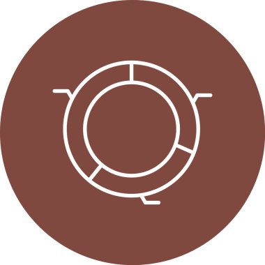 seo modern simgesinin vektör illüstrasyonu