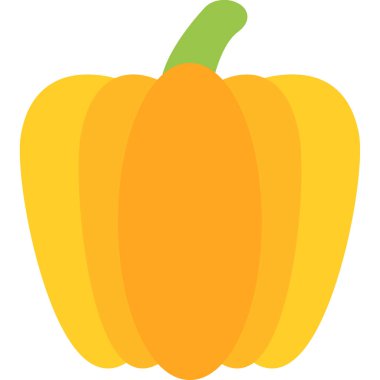 biber simgesi, vektör illüstrasyonu