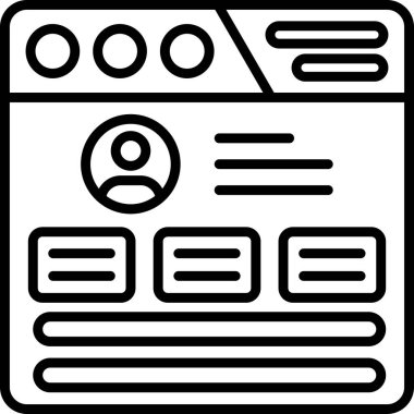 tarayıcı ağ arayüzü simgesi