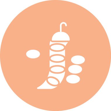 Gıda simgesinin vektör illüstrasyonu