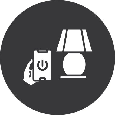 lamba ikonu vektör illüstrasyonu