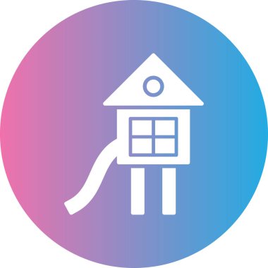 Ev simgesinin vektör illüstrasyonu