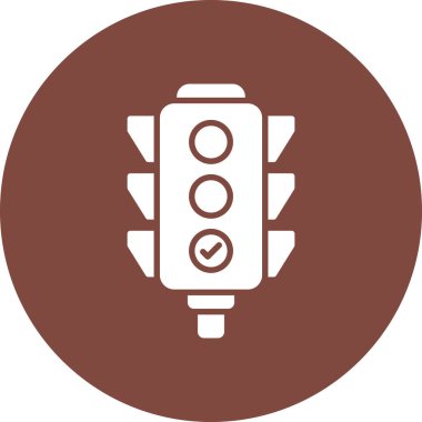 Modern simgenin vektör illüstrasyonu