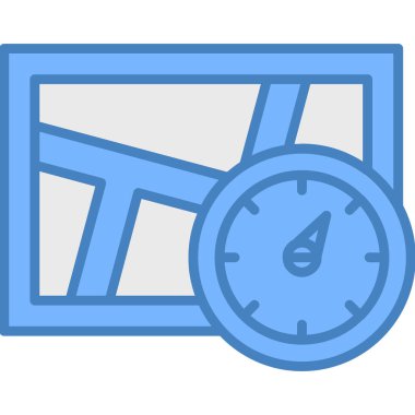 Araba hız göstergesi. Web simgesi