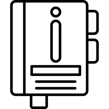 Dosya. Web simgesi basit illüstrasyon