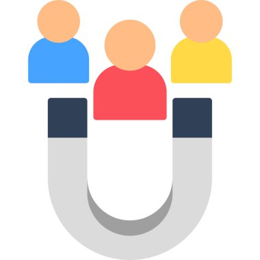 insanlar simge vektör illüstrasyonu